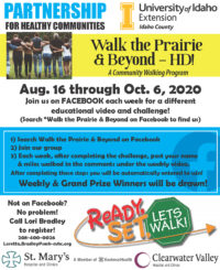 Walk Prairie and beyond 2020