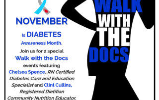 Walk with the Docs Flyer_Diabetes2020