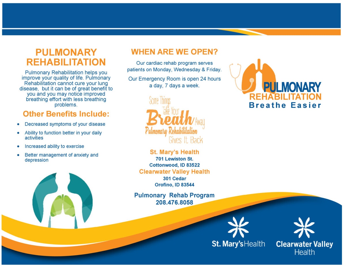 Respiratory Therapy – St. Mary's Health & Clearwater Valley Health