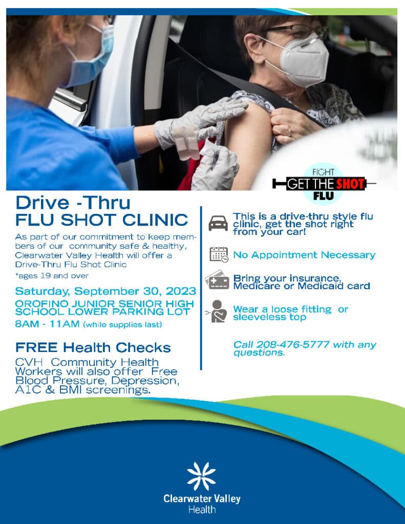 Drive Thru Flu Shot Clinic 2023