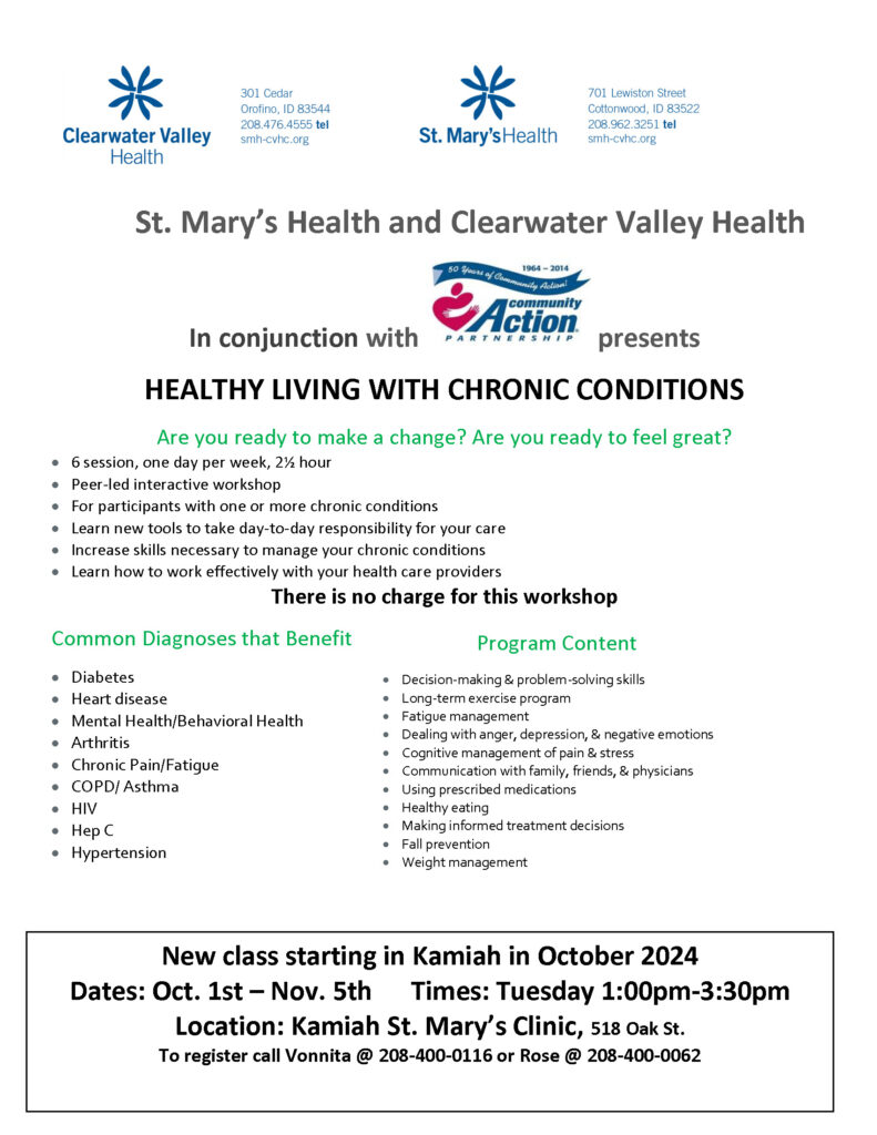 Healthy Living With Chronic Conditions