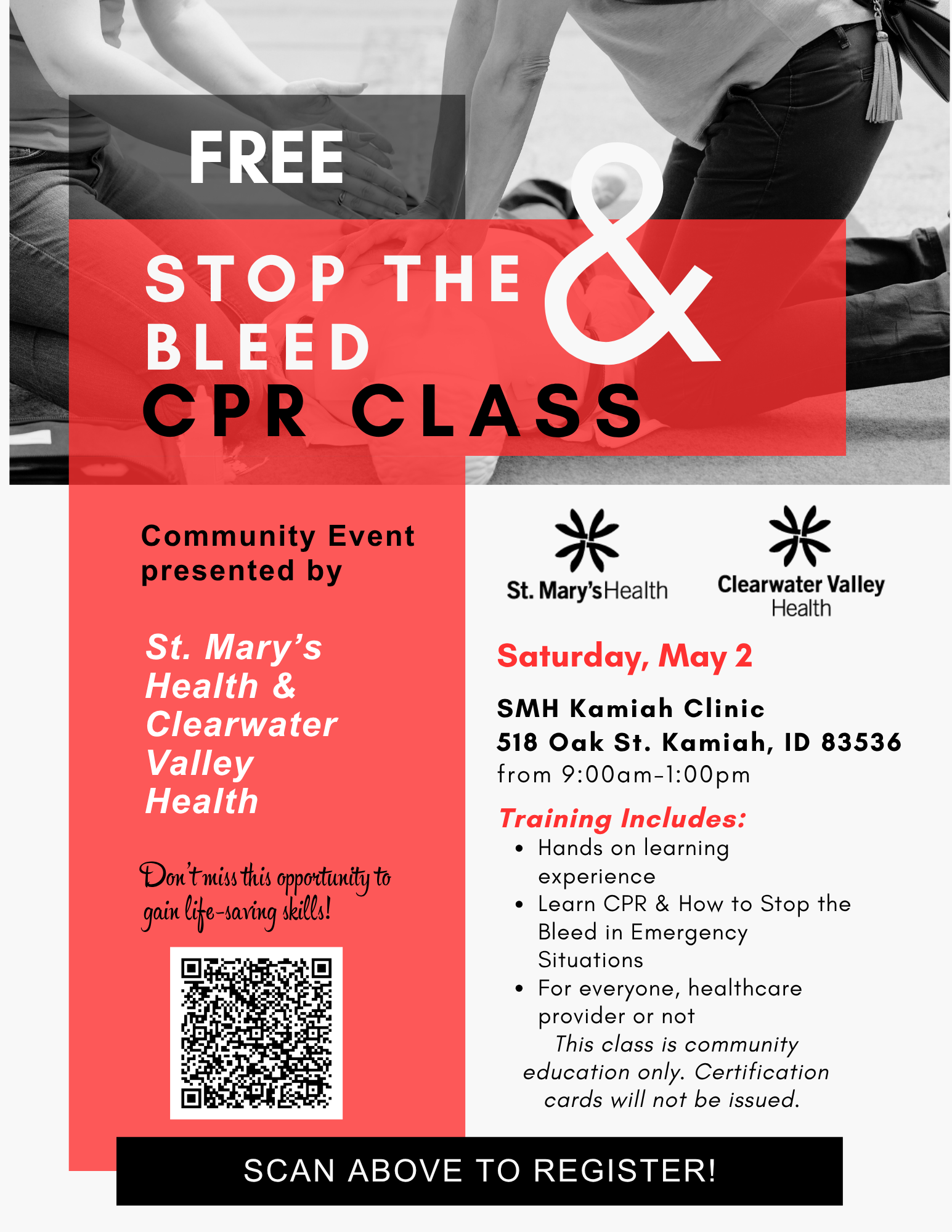 CPR & Stop the Bleed_Kamiah_May 2026